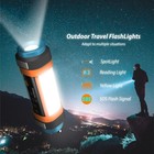 Rechargeable Emergency Flashlight IP68 Waterproof SOS USB Power Bank Tool Rescue