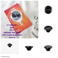Le Creuset Cocotte Ronde Black Knob 47mm Overseas Limited