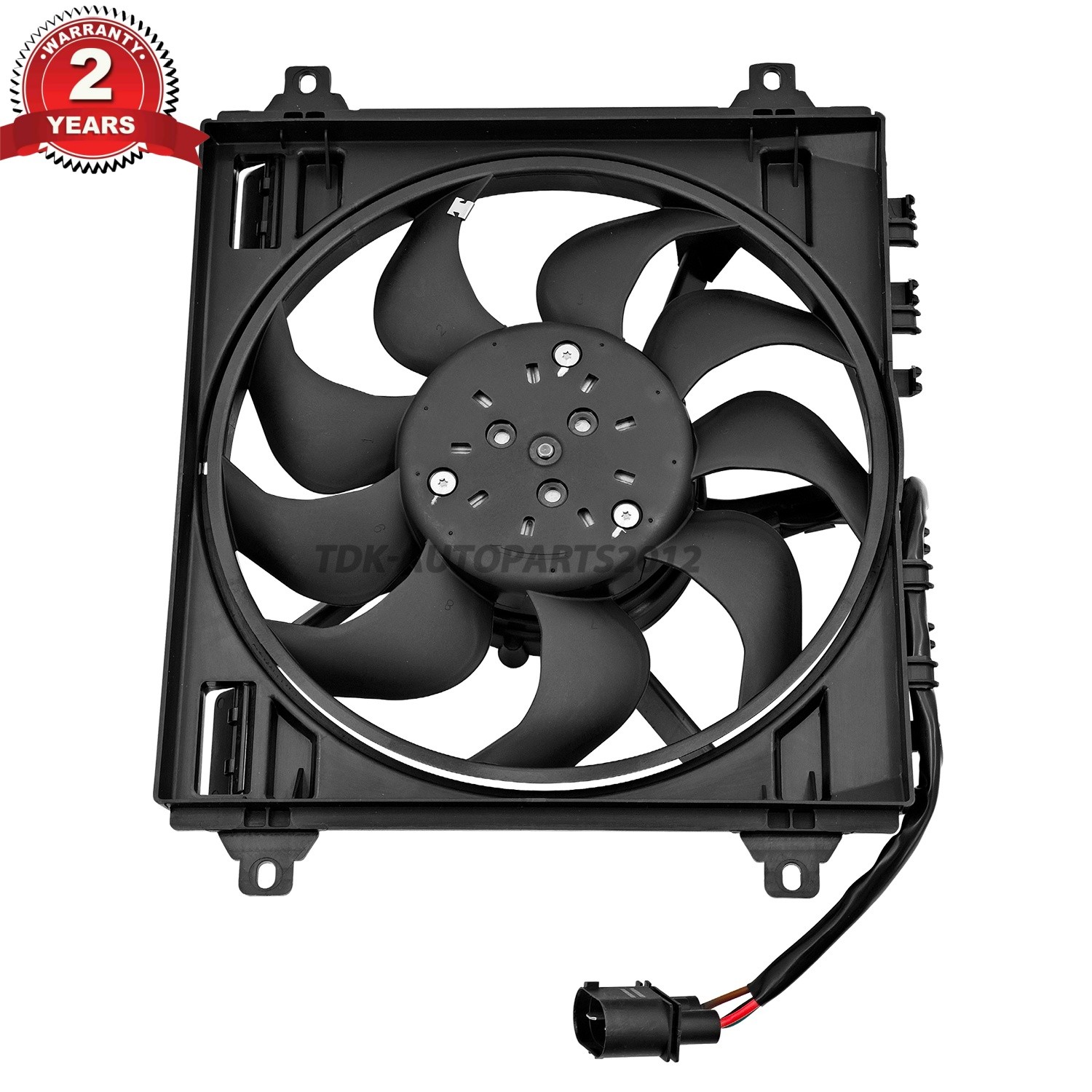 FOR 2014-2017 AUDI R8 V8 4.2L RIGHT RADIATOR COOLING FAN SHROUD ASSEMBLY-NEW