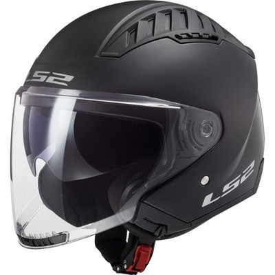 LS2 Matte Black Copter Helmet (Adult M) 600-1013