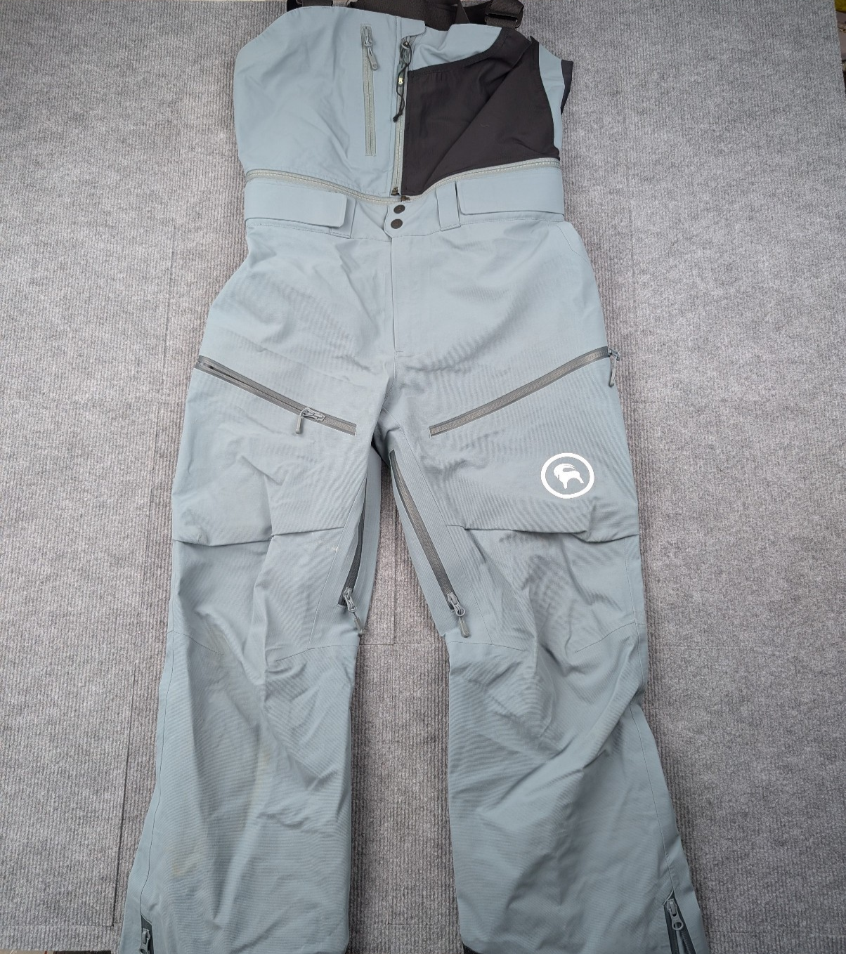 Backcountry Cottonwoods Bib Womens Small Gore Tex Ski Snow Pant Convertable