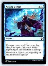 Arcane Denial 187 Commander: Secrets of Strixhaven Magic: The Gathering NM
