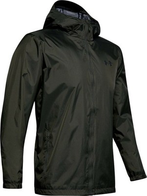 Under Armour UA Forefront Regenjacke Mantel Herren Erwachsene Reißverschluss Regen 