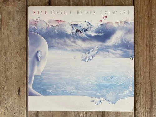 Rush: Grace Under Pressure vinyl LP G- 1984 Mercury 818 476-1 M-1 Peart Lee