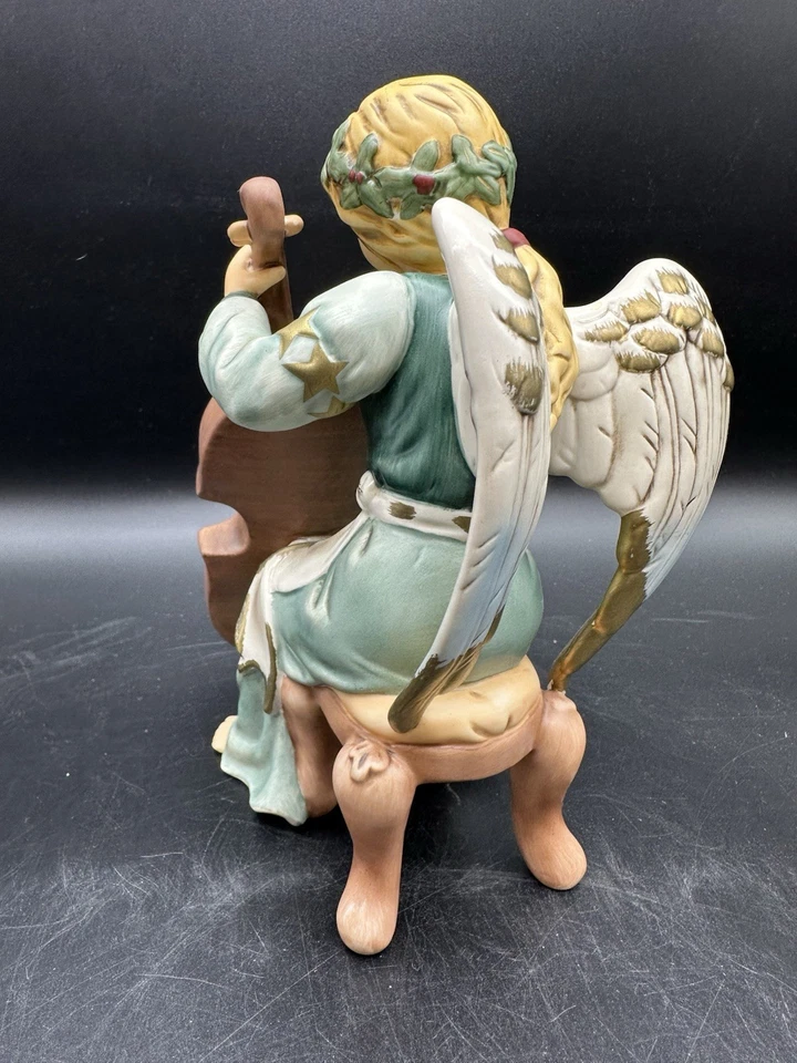 Goebel Gloria Engel mit Cello Porzellan original Verpackung Weihnachten ovp - Bild 4 von 4