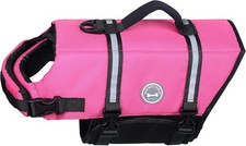 Tear-Resistant Dog Life Jacket with Handle