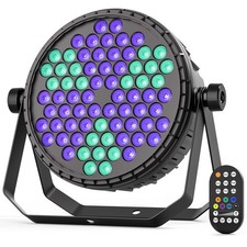 72x5W LED Par Light RGB Stage Bar Lighting DMX DJ Disco Party Show w/Remote