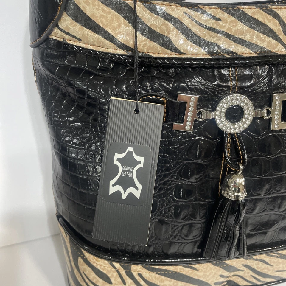 Cartera negra Mardi Claire Foto 3 de 4