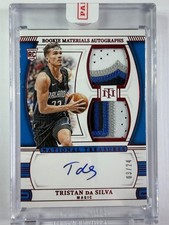 2024-2025 National Treasures International Tristan Da Silva Dual Patch auto /24