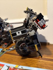 LEGO Ninjago Movie Lot - Quake Mech 70632 & 70613  - Incomplete Figures READ