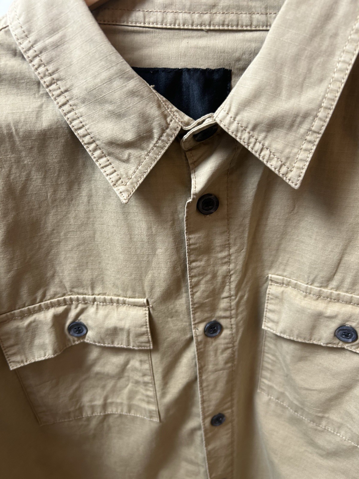 Threadbare Lightweight Shacket Shirt Jacket Khaki… - image 3