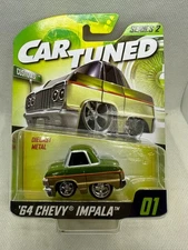 2024 MGA Car Tuned Series 2 '64 Chevy Impala Green 1/64 Toy Vehicle