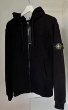 Black zip hoodie - Stone Island style -non-authentic - size [M]