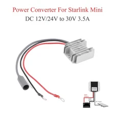 For Starlink MINI DC Power Converter 12V/24V to 30V 3.5A With DC female Output