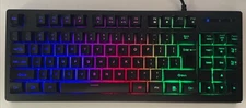 GT30 Gaming Keyboard - Wired Gaming Keyboard RGB Letter Glow