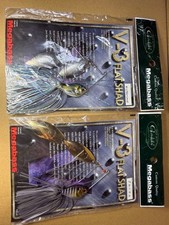 Fishing Lure Megabass V-3 FLAT SHAD Spinnerbait Set of 2