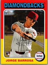 2024 Topps Heritage Jorge Barrosa #690 Arizona Diamondbacks