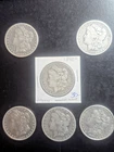 Morgan Silver Dollar Lot Of (6) 1882-1883-1884-1890-1891-1892