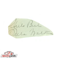 Nella Walker (d.1971) Actress Signed Cut Autograph
