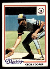 1978 Topps #154 Cecil Cooper