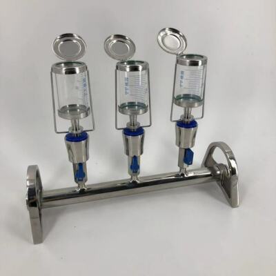 Stainless steel membrane filter 3 branch sterile drug testing lab microorganism 