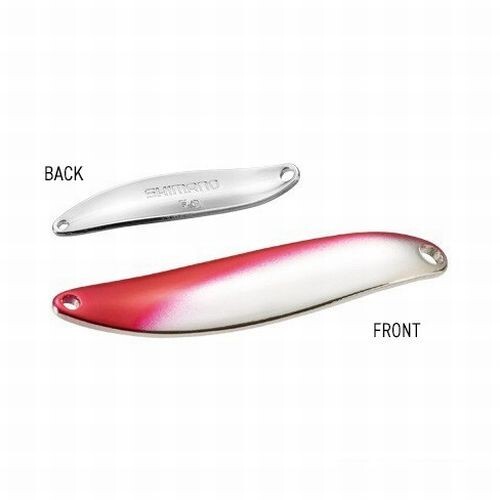 ** SHIMANO Cardiff Slim Schwimmer Premium Beschichtung 5g Forellenlöffel #78T Rot Silber - Bild 1 von 1