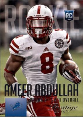 2015 Prestige #203A Ameer Abdullah RC Lions