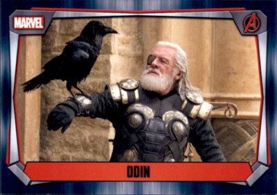 Topps Trading Card 79 - Odin - Marvel Missions 2017