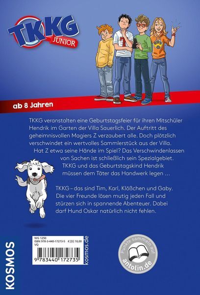 Thumbnail - Tkkg Junior, 14, Hokuspokus Zum Geburtstag
