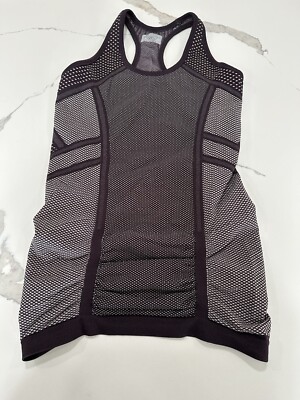 Athleta Purple Diamond Fastest Track Tank Top Women's Size S SI51