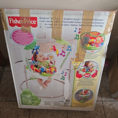 Fisher-Price k7198 Rainforest Jumperoo Green UK