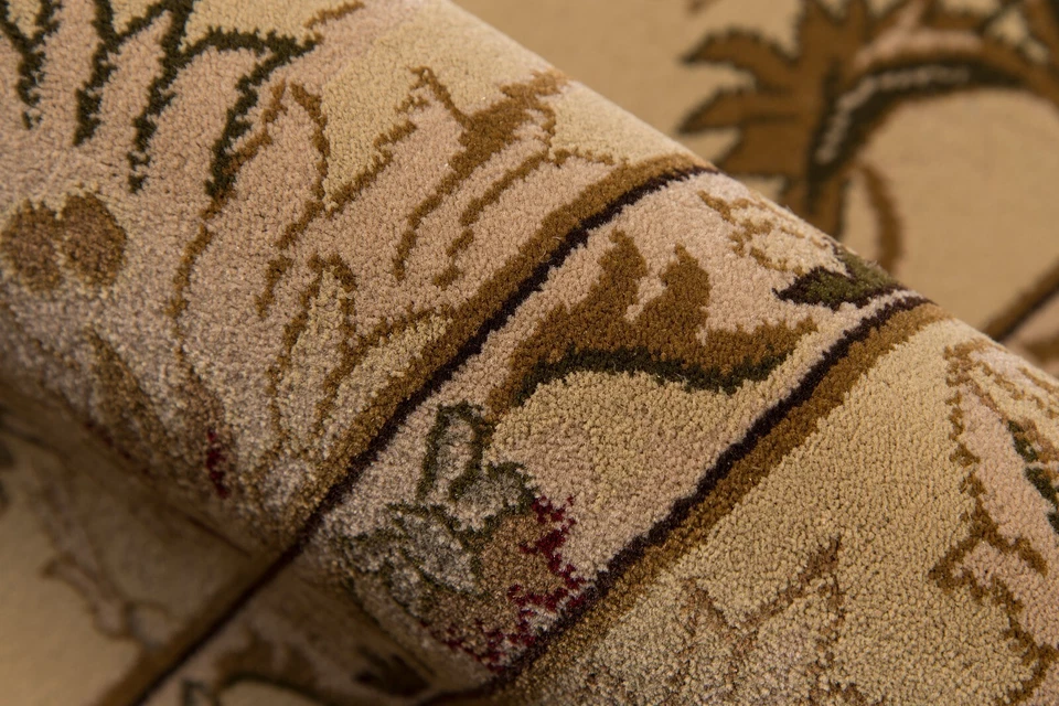 Momeni Royal Polypropylene With Latex Backing Ivory Area Rug 3'3" X 5' - Image 4 of 4