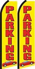Parking King Size Swooper Flag sign pk of 2