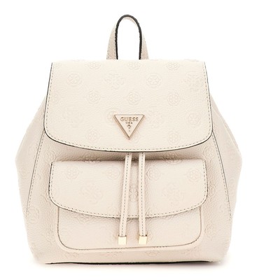 GUESS Cresidia Flap Backpack S Rucksack Rucksack Bone creme