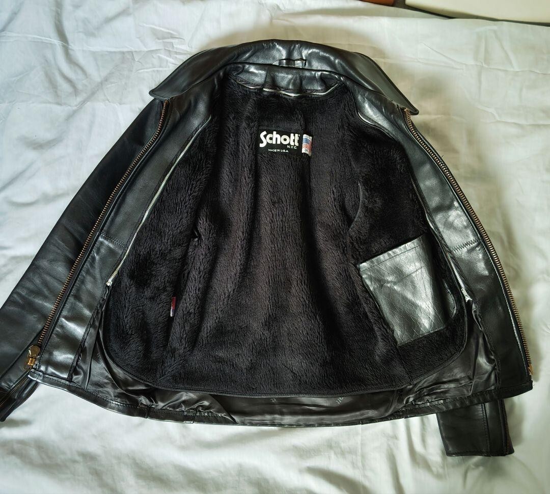 Schott　642 Schott 642 single ryder steerhide new $350 plus shipping