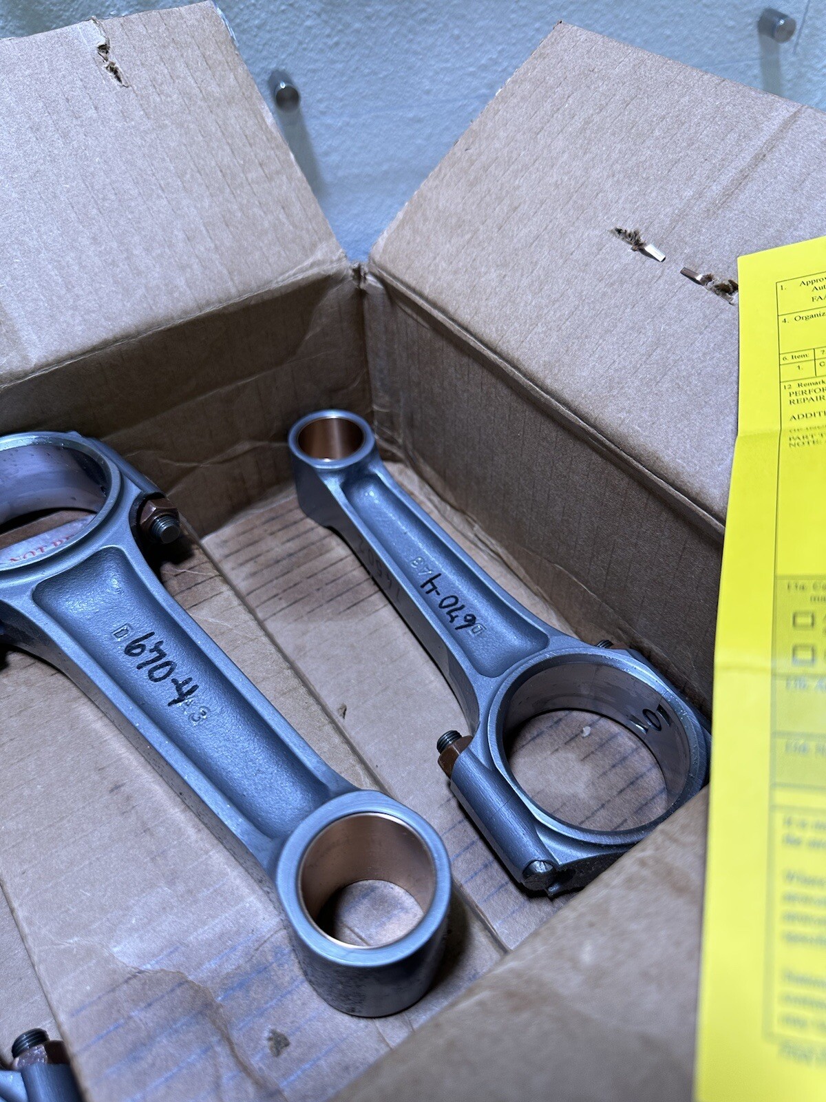 O360 Connecting Rods 74502 (0000) eBay