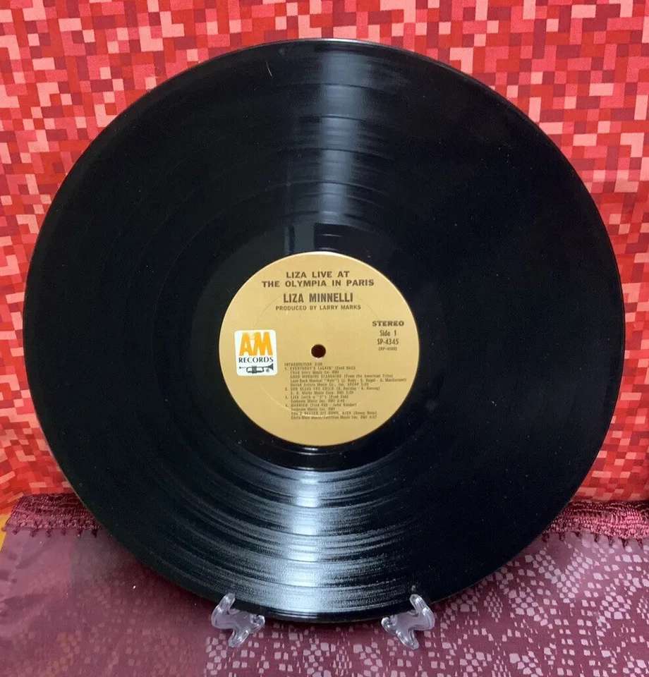 1972-1973 Liza Minelli “Live At Olympia/Liva At London” A&M-Capitol 2~LP (EX) - Image 2 of 4