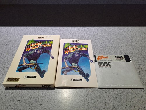 BLUE RIBBON GAME Pak Commodore ECP C64 64 Hard Case Complete 5 Game Pak