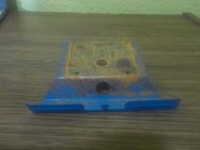 vintage nylint bronco blue back bumper and back tires holder for parts