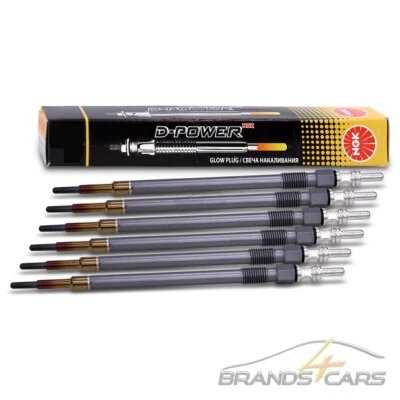 6x NGK GLÜHKERZE FÜR MERCEDES W204 C219 W211 W212 W461 W463 W164 W251 SPRINTER - Bild 1 von 4