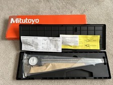Genuine Mitutoyo 12”/300mm Dial Vernier Caliper 505-749/.001”(BRAND NEW)