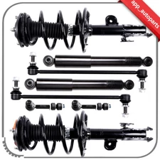 Complete Front Rear Struts Shocks Sway Bars Stabilizer For Toyota Rav4 2.4L 2.5L