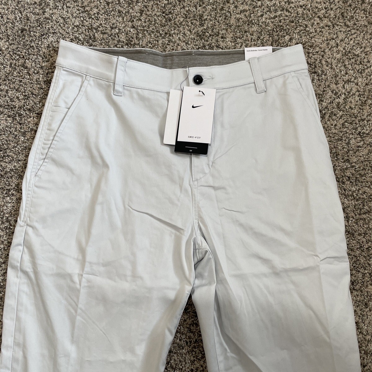 Nike Golf Repel 5 Pocket Pants White Standard Fit DA4089-025 Mens