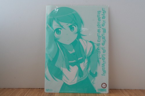 Oreimo Kirino Kyosuke Kosaka Clear Shitajiki Plastic Pencil Board set Japan - Picture 8 of 11