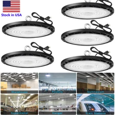 UFO Led High Bay Light 400W, Warehouse Shop Garage LED Bay Light Fixture 5Pack