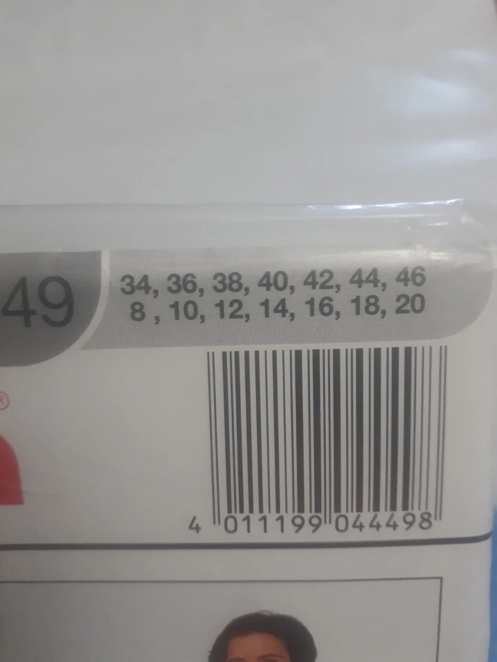 Blazer Jacket 8 10 12 14 16 18 20 Burda Basic 4446 Sewing Pattern UC FF Pockets - Image 3 of 4