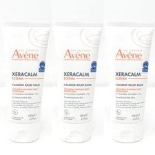 3x Avene Xeracalm Eczema Calming Relief Balm Full Size 3.3 fl oz each