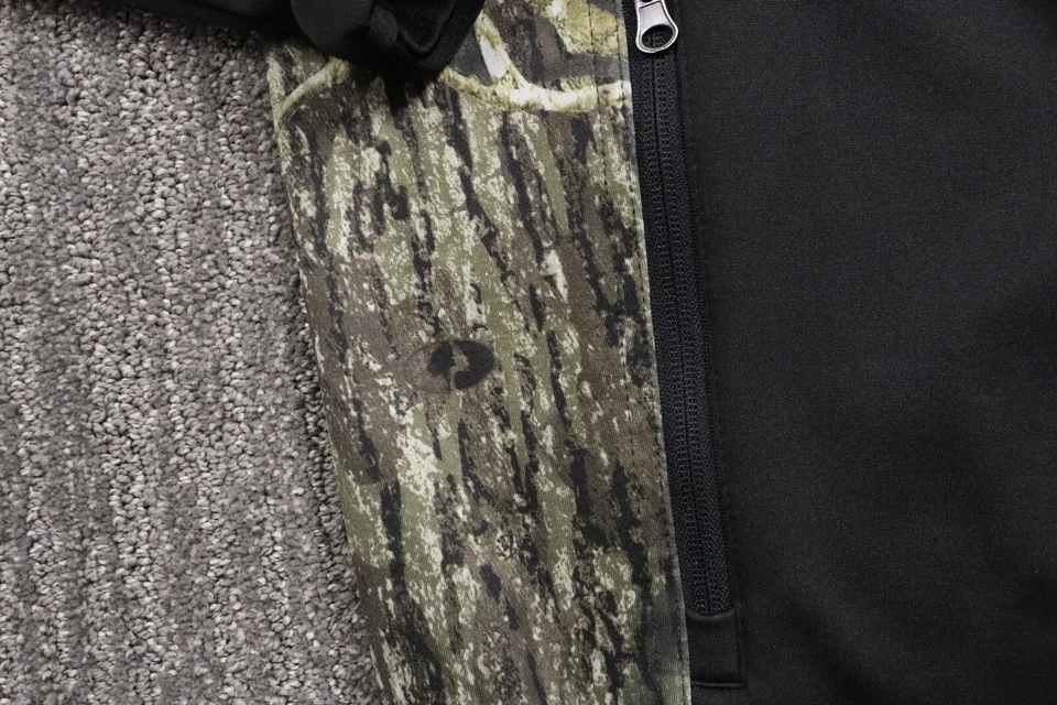 Chaqueta Tag Safari Roble Mossy Cremallera Completa Para Hombre Grande Caza Exterior Bolsillos Foto 3 de 4