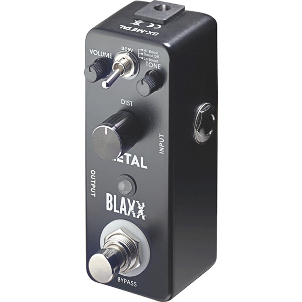 Pédale Heavy Metal à 3 modes pour guitare électrique avec sélecteur de timbre