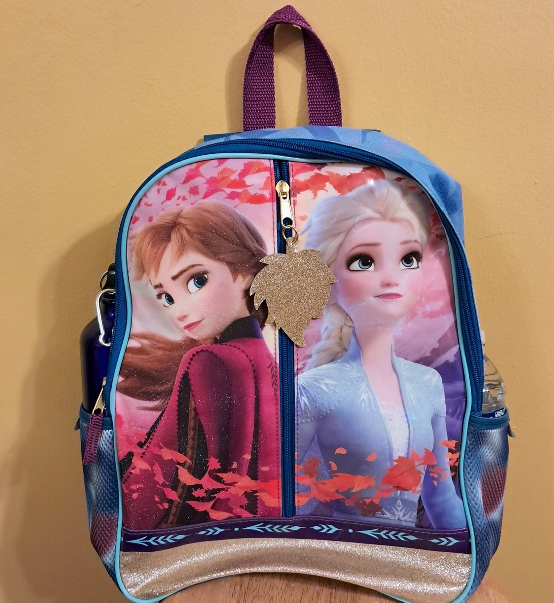 NEW Disney Frozen Backpack Book School Bag Anna & Elsa Large 15